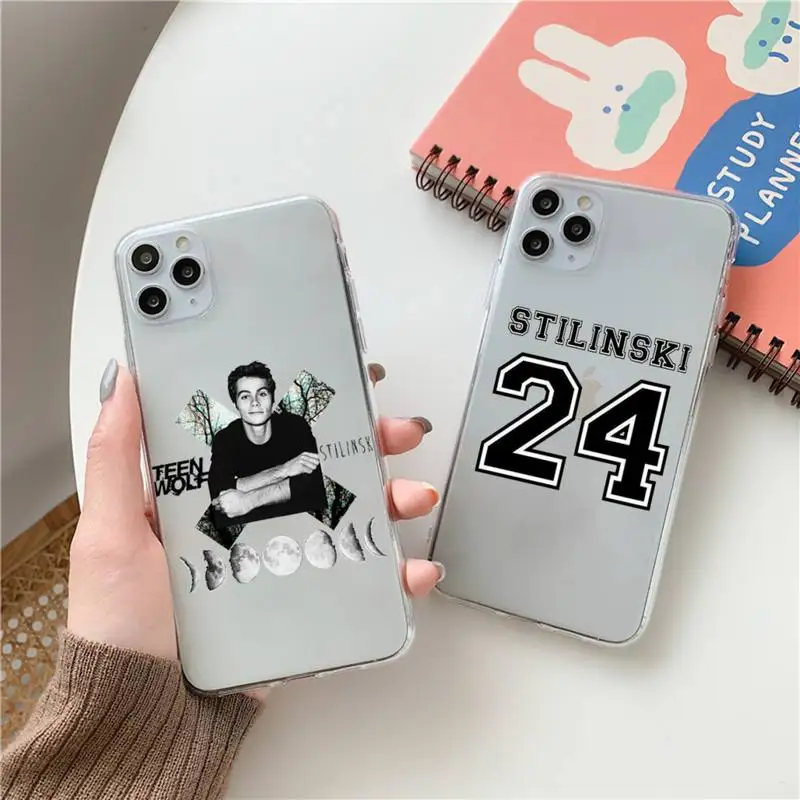 

Teen Wolf Stilinski Phone Case Clear Transparent for iPhone 11 12 13 mini pro XS MAX 8 7 6 6S Plus X 5S SE XR 2020