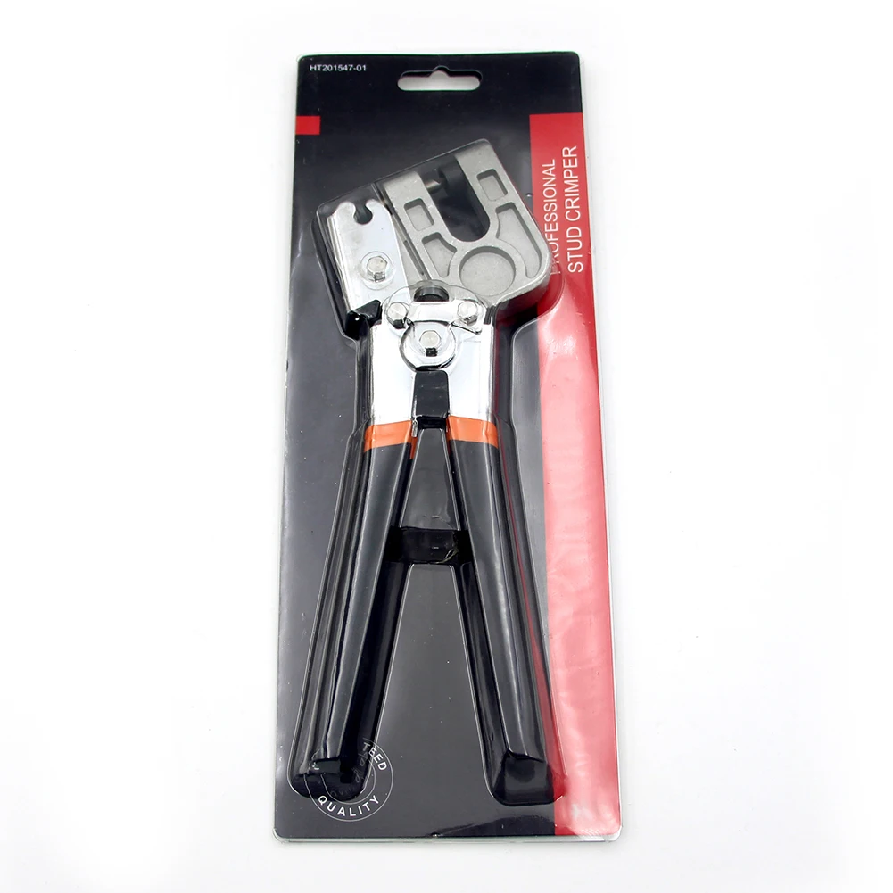 Sturdy Single-handed Keel Clip Non-Slip Ceiling Mounting Riveting Clamp Stud Crimper Punching Drilling Pliers for Wood Work | Инструменты