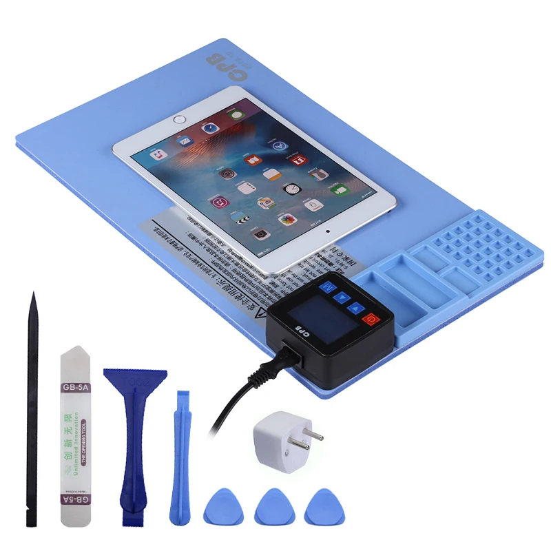 AC100-240V мобильный телефон ЖК-экран сепаратор для iPhone 8 7P 6S 6 iPad samsung смартфон Открытие Ремонт Инструменты Набор
