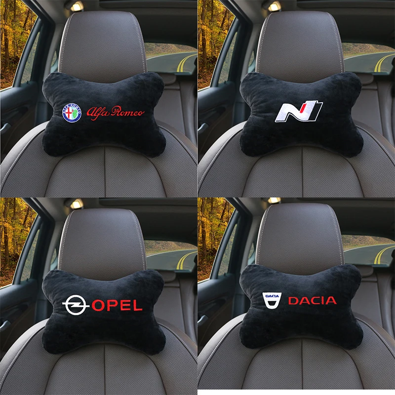 1 шт. супер мягкий Автомобильный подголовник чехол для автомобильного сиденья