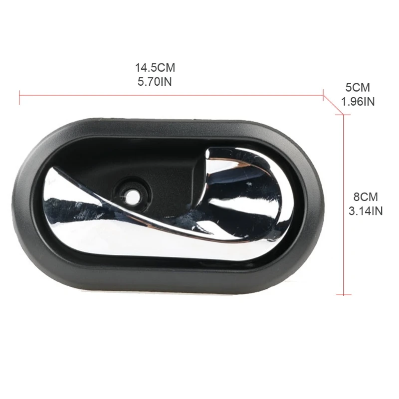 Door Handle Suitable Compatible with Renault-Logan 12-2016 duster Interior Repair Kit 8200733847 8200733848 820 073 3847 images - 6