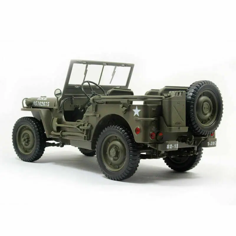 Модель гоночного автомобиля Welly 1:18 Jeep 1941 Willys MB новая модель в коробке|Наземный