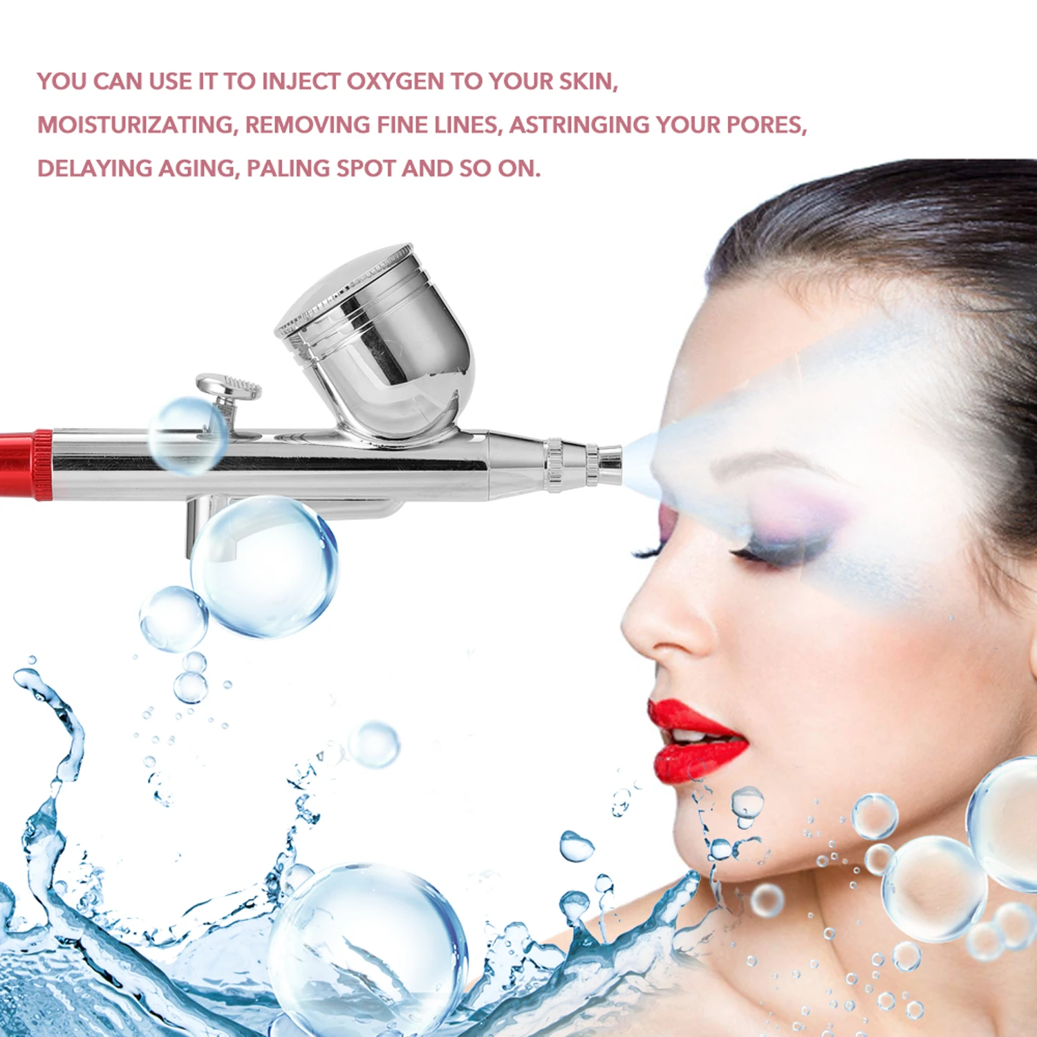 Портативный с распылительным насосом ручка воздушный компрессор Набор для нейл