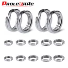 Кольца рыболовные из нержавеющей стали, 100 шт.