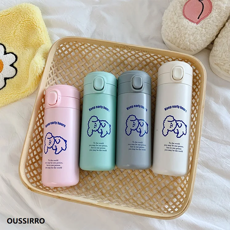 

OUSSIRRO Canday Color Pure Doggy тема термос Kavai чистый цвет кружки чашка кухонный инструмент подарок