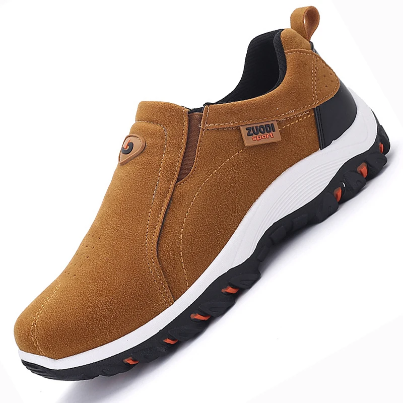 

2021 men casual shoes Loafers Sneakers For Men Shoes Outdoors Breathable Flock Male Footwear Walking Comfortable Shoes Men