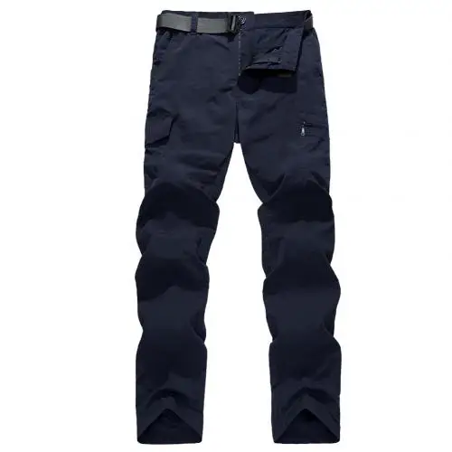 Dark Blue Тактические штаны, военные брюки-карго, мужские одноцветные штаны, одежда для охотников на поле, боевые брюки, комбинезоны - Цвет: Dark Blue