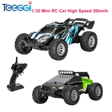 1:32 4CH 2WD 2.4GHz Mini RC Car High Speed 20km/h Toy Vehicle Off-Road Racing Truck Toy Remote Control Climbing Cars Toys Kids