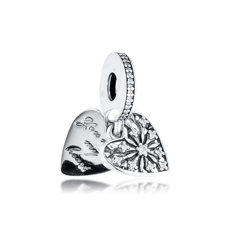 Шармы для браслета ожерелья ювелирные изделия из стерлингового серебра 100% пробы