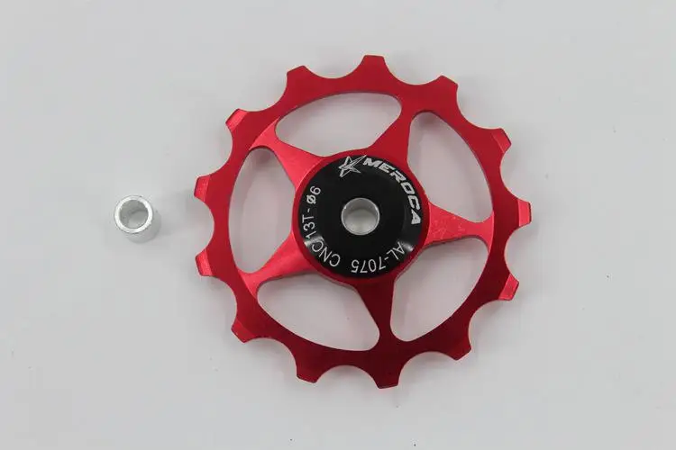 11 T/13 T подшипник из сплава на основе алюминия MTB горный велосипед задний переключатель передач велосипедный натяжной шкив колеса дорожный велосипед направляющие роликовые части велосипеда