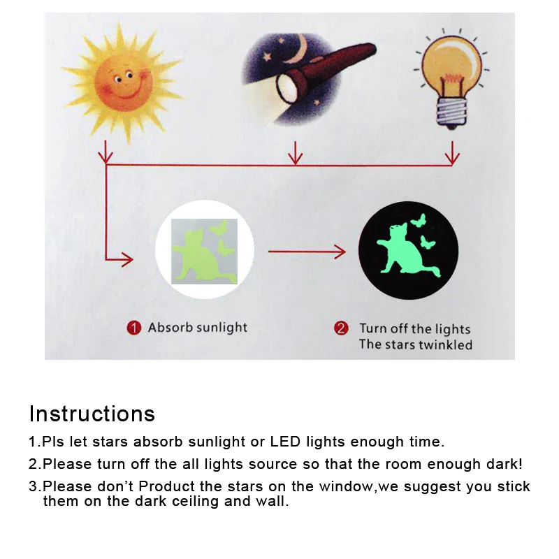 Светящиеся милые фотообои для детской комнаты домашний декор гостиная спальня