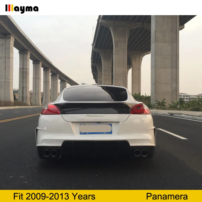Задний спойлер Vorsteinernr для автомобиля из углеродного волокна Porsche Panamera 4 S 3.6L 2009 2013