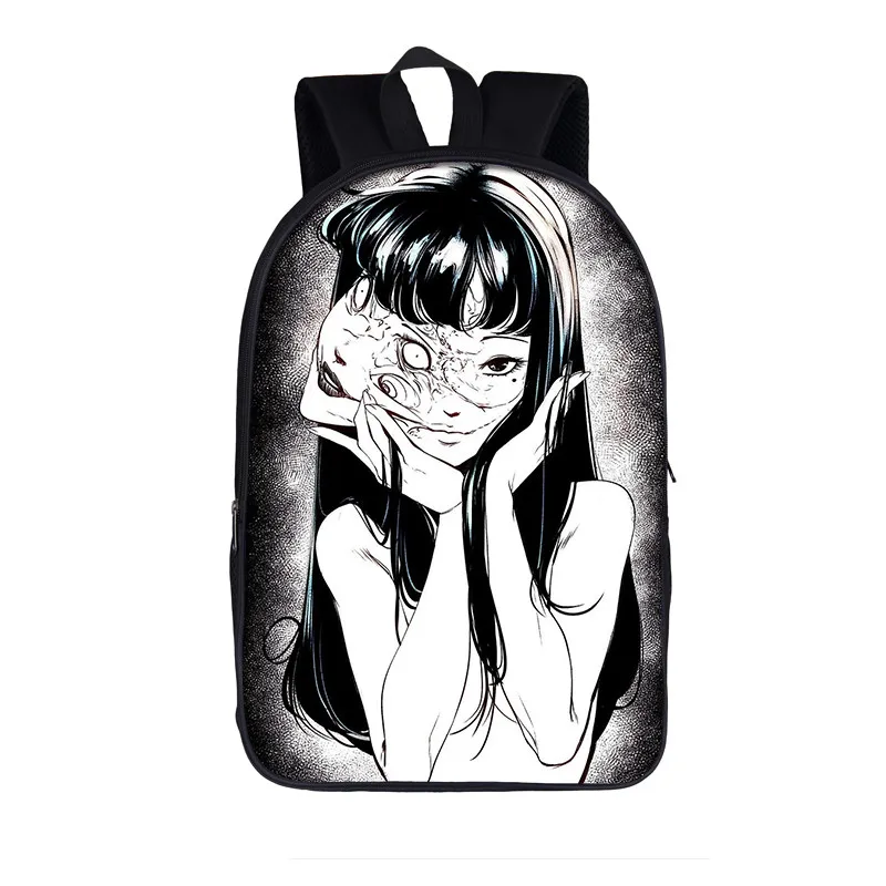 Японский ужас манга рюкзак для женщин и мужчин школьные сумки Shintaro каго Junji Itou