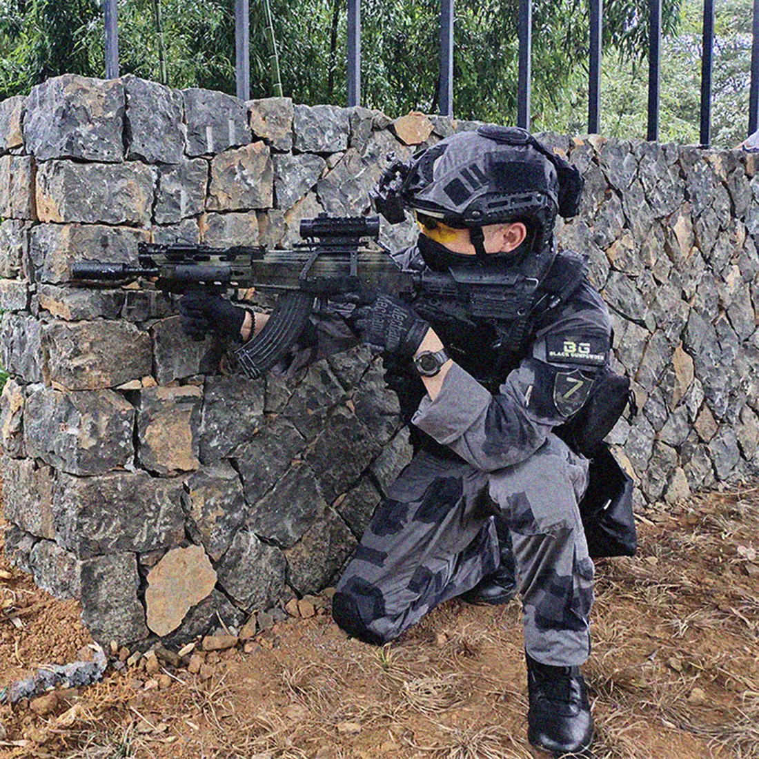 BG T-block тактическая БДУ Охотничья Боевая G3 рубашка и брюки костюм для улицы