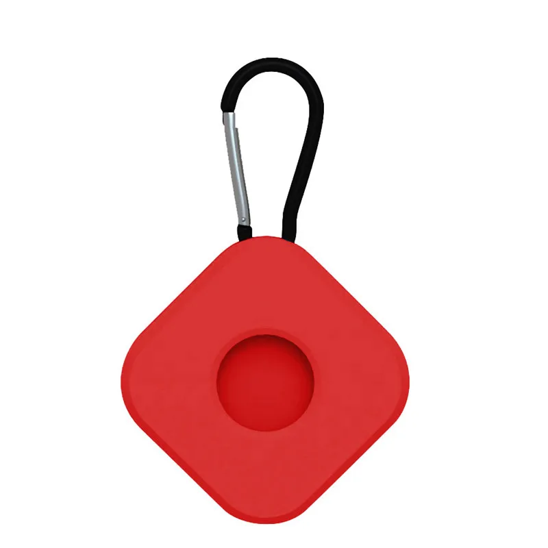 

Silicone Cover With Keychain For Airtags Protective Case Anti-Lost Sleeve Device Locator Tracker Shell For Airtag Accessories