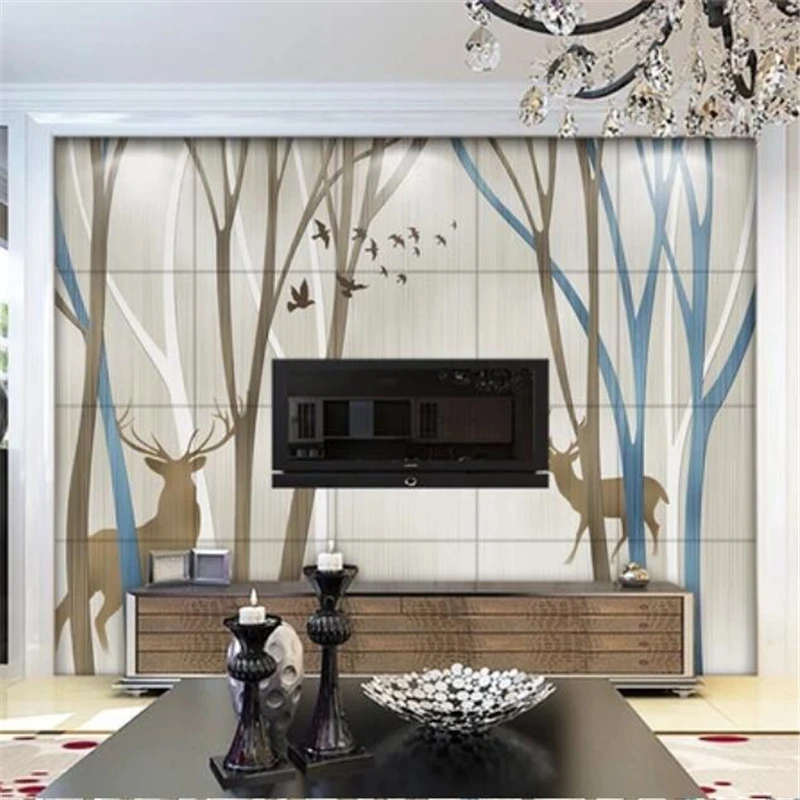 Обои на заказ для портретной съемки 3D ностальгические абстрактные Ручная