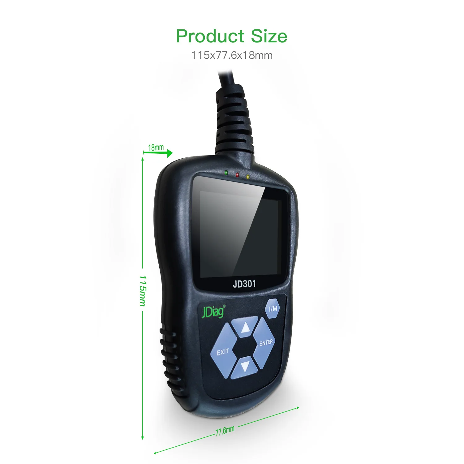 Jdiag JD301 Multifunctional Code Reading Card Portable Can Protocol Vehicle Vin Battery Detection Equipment | Автомобили и