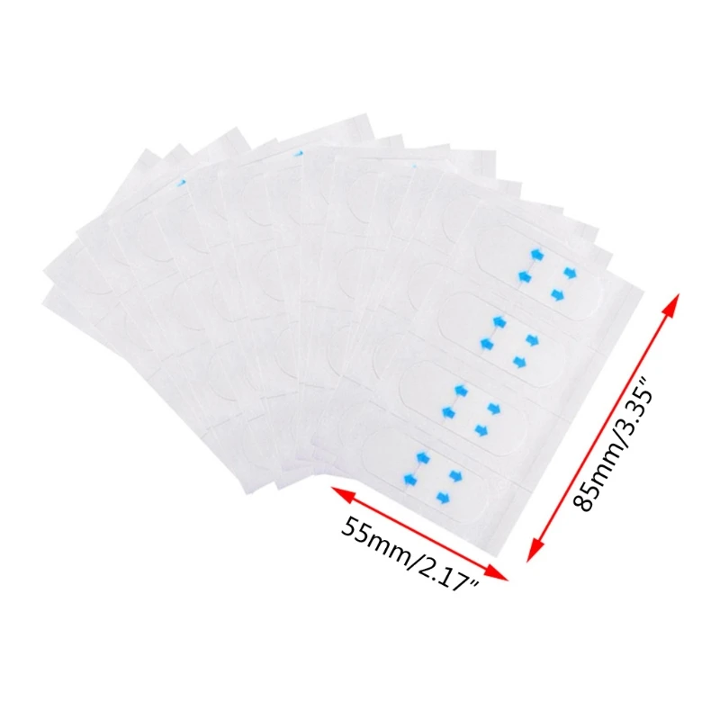 

H7JC 20/40Pcs Invisible Thin Face Lifting Sticker Patch Adhesive V-Shape Chin Lift Tape Eliminates Wrinkles Makeup Tools