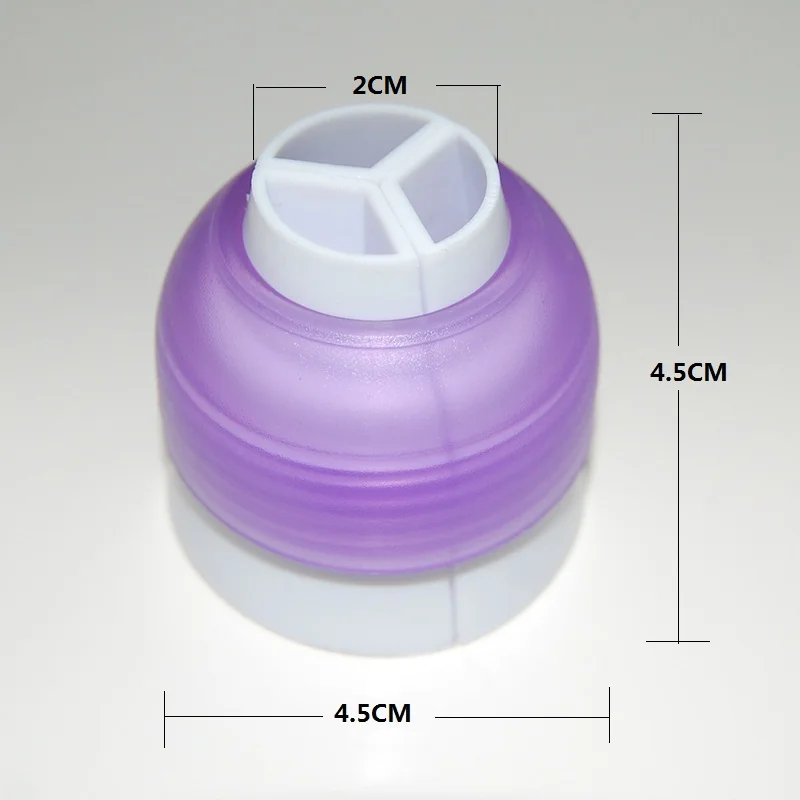 1 шт. 3 цвета торта муфта инструменты для выпечки кекс помадка печенья резак крема