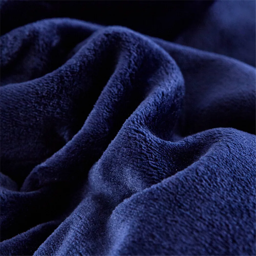 Домашний текстиль фланелевое одеяло утолщенное зимнее супер теплое мягкое s