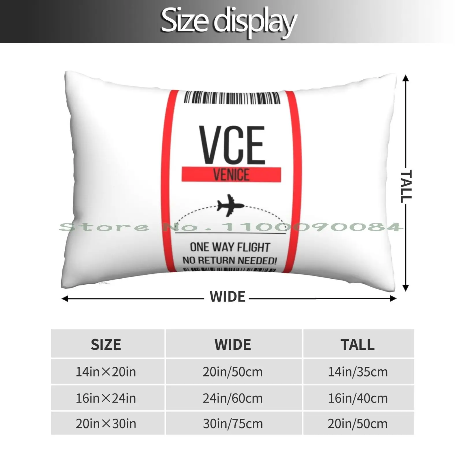 Односторонний билет в Венецию! Подушка диаметром 20x30 50*75 диванная спальня богатый