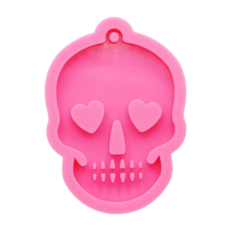 Силиконовая форма для открывания бутылок в форме сердца черепа брелка с