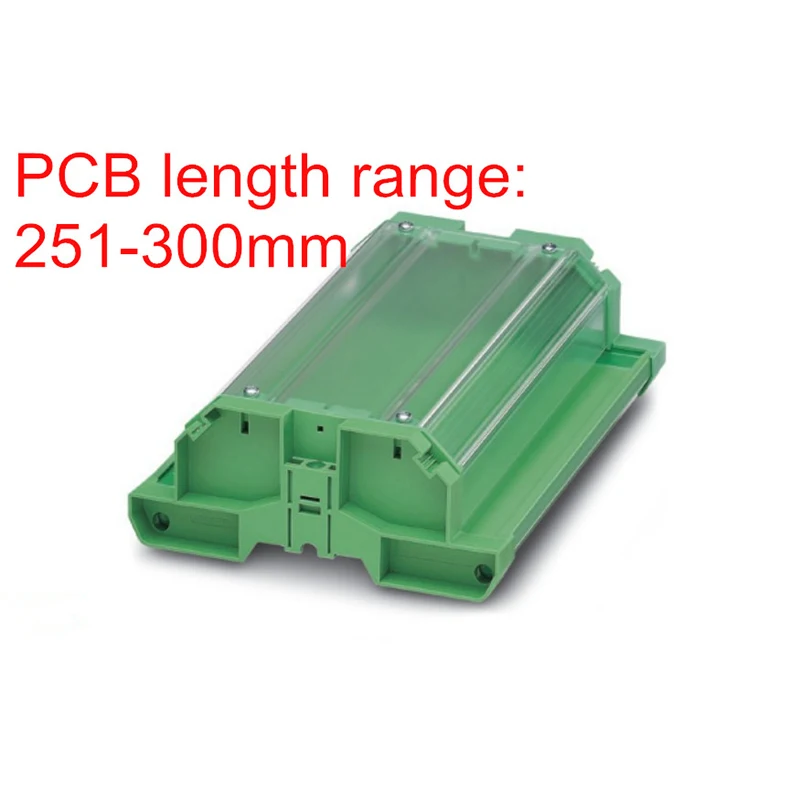 Профиль UM122 с крышкой 251-300 мм Φ PCB din rail carrier корпус для печатной платы holder |