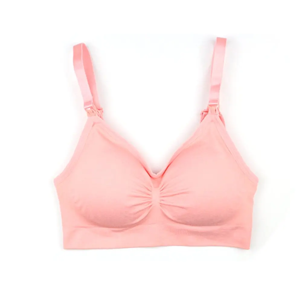 

Бюстгальтер для кормящих женщин без косточек, Бесшовный Бюстгальтер для кормления грудью большого размера