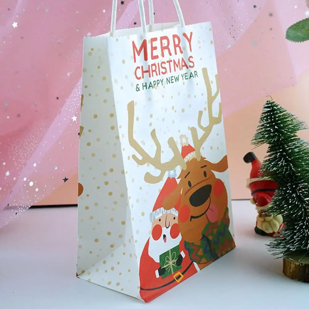 Рождественская елка звездный узор Подарочный пакет креповый бумажный для конфет