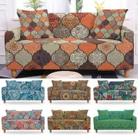 bohemian elastic sofa covers for living room stretch mandala non slip couch cover sofa slipcover chair protector 1234 seater