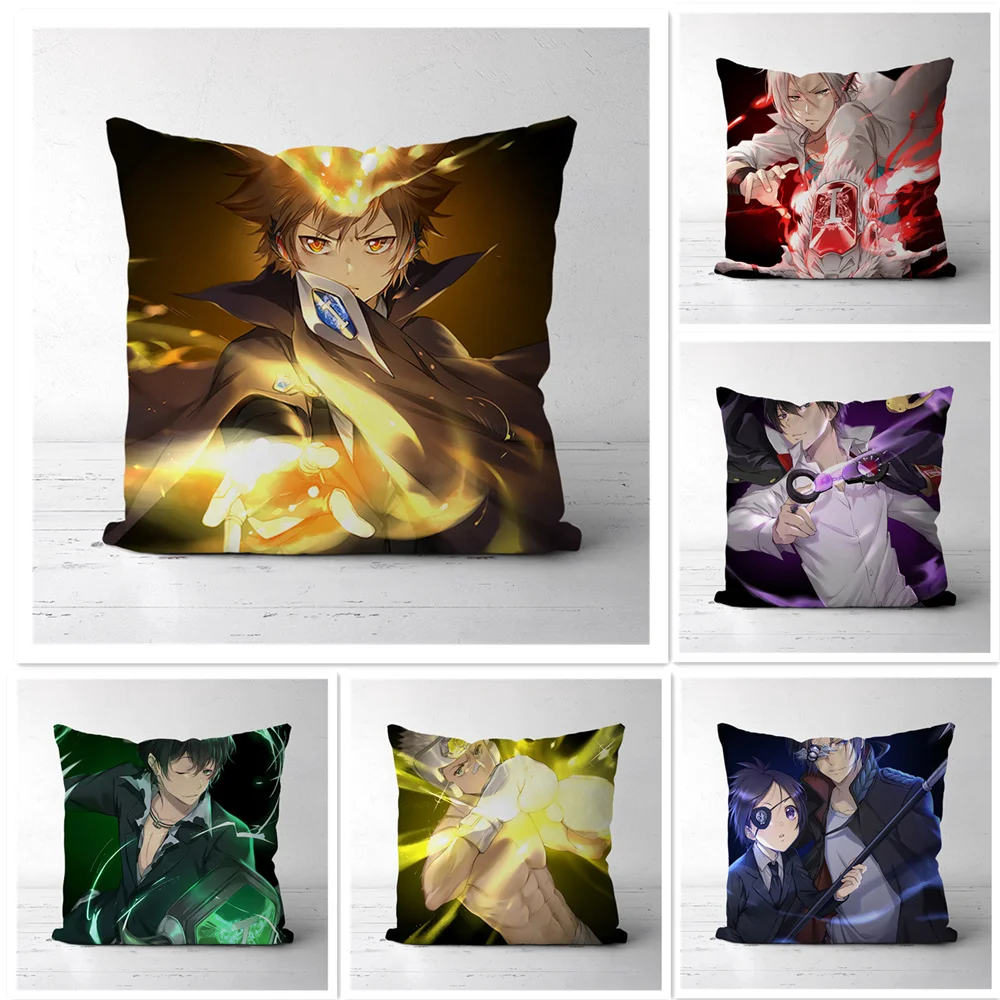 

Katekyo Hitman Reborn! Two Sides Decor Pillow Cushion Case Cover