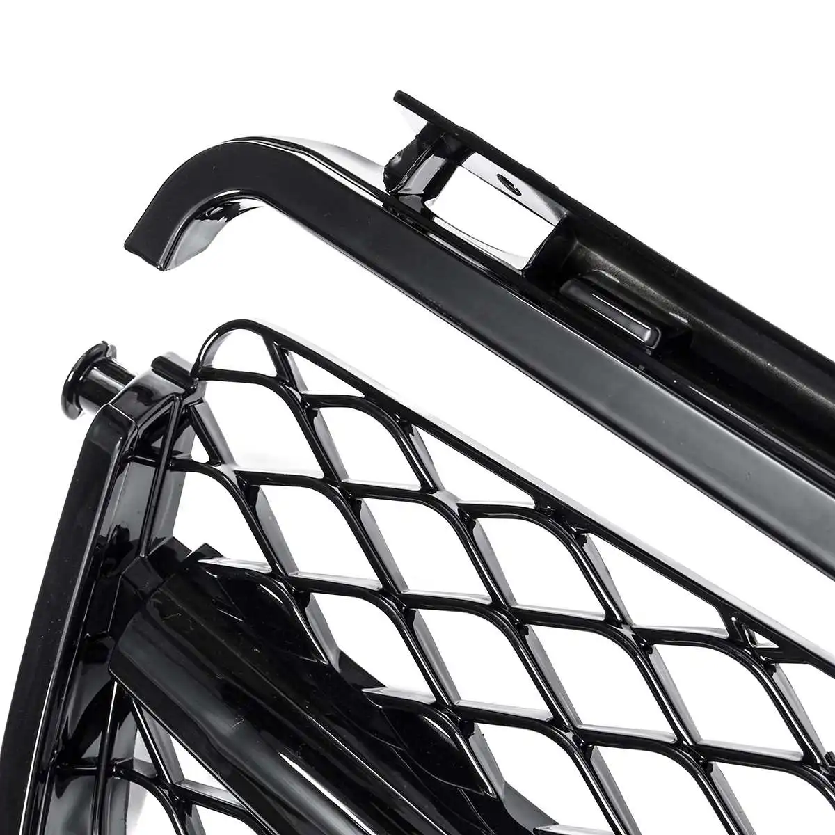 W204 Реал для модели AMG автомобильная передняя решетка гриль Mercedes Benz C Class C63 Для 2Dr 4Dr