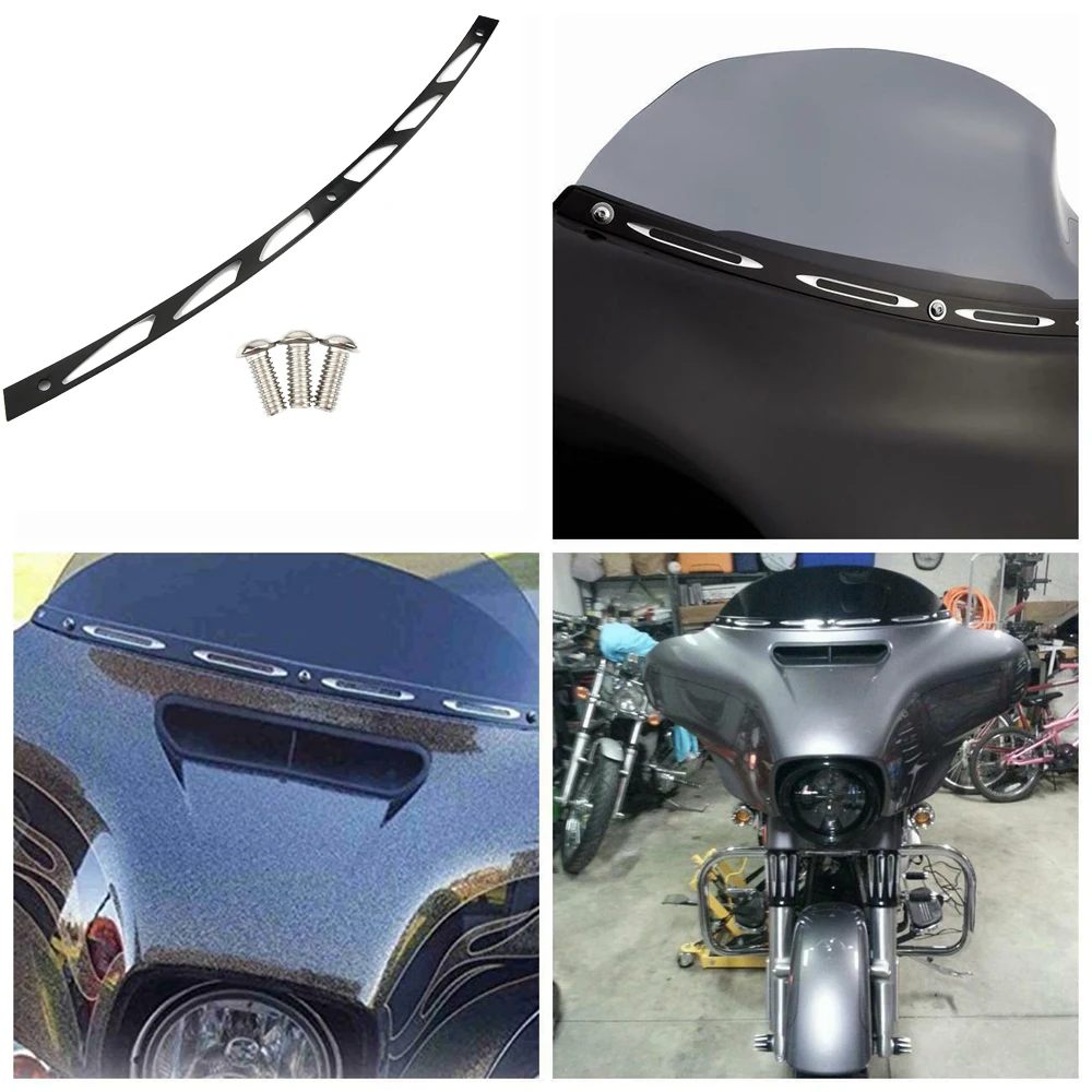 Ветровое стекло для мотоцикла Harley Touring Electra Street Tri Glide 1996 2013 2012 2011 2010|Накладки и