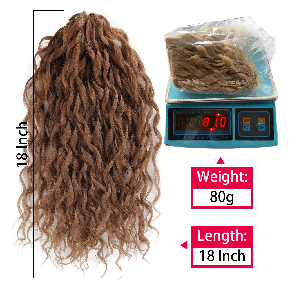 

Synthetic Crochet Hair Twist Brown White Black GoldenFreetress Water Wave Kinky Curly Afro Curls Hair Extenssion
