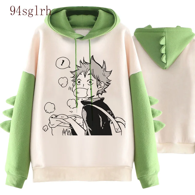 

Толстовки Haikyuu унисекс, мужские/мужские, забавные, стиль Харадзюку, карасуно, летающие, с высоким графическим рисунком, мужские свитшоты 90-х
