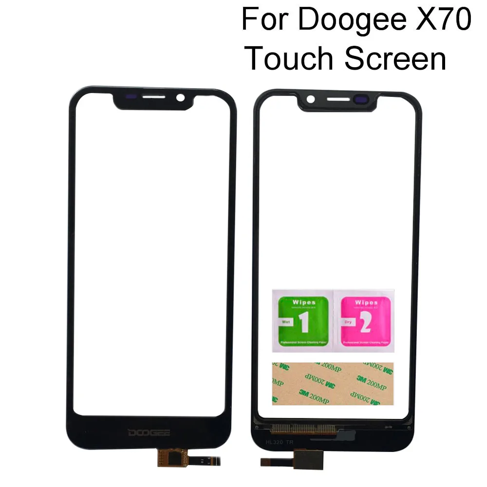 Сенсорный экран 5 дюйма для сенсорной панели Doogee X70 стеклянные линзы инструменты
