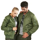 Новая осенне-зимняя куртка пилота ВВС MA1 мужская бейсбольная форма с вышивкой для влюбленных на весну и осень Большая куртка