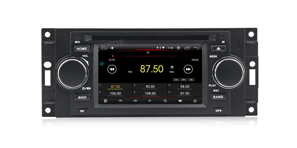 MEKEDE Android 9,0 автомобильный dvd-плеер для джип Dodge Grand Cherokee Commander Wrangler Chrysler 300C PT Cruiser Sebring caliber ram