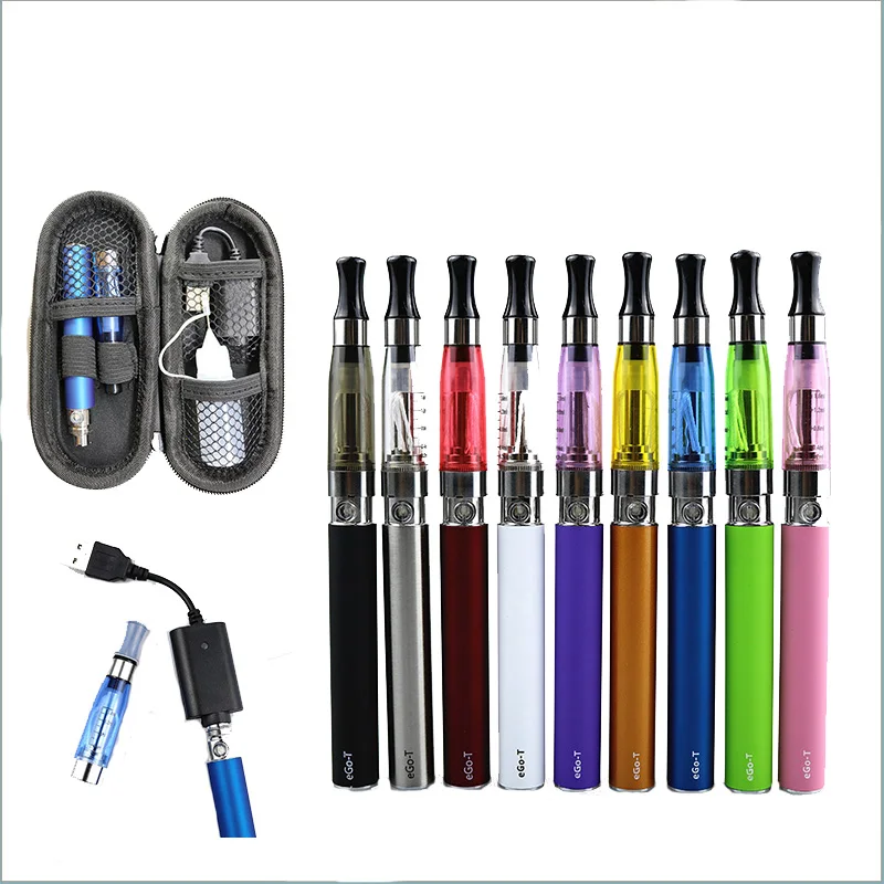 Phenomenon egoT ce4 Zipper Case kits 1100mah ego t Battery 1.6ml CE4 Atomizer E Cigarette Starter Vape pen kit | Электроника