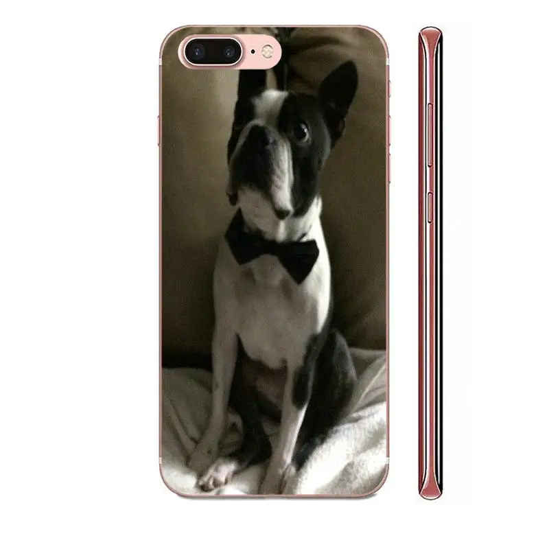 Милый щенок Пуг Крутой французский бульдог для Samsung Galaxy Note 8 9 10 Pro S4 S5 S6 S7 S8 S9 S10 S11 S11E S20 Edge Plus Ultra.