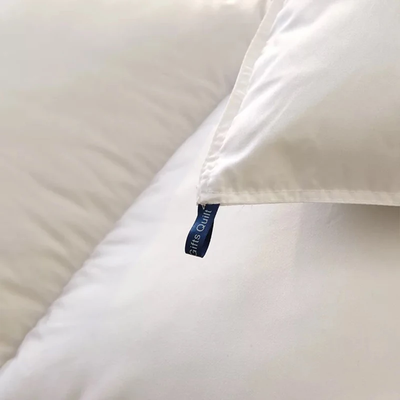 Luxury 100% White Superfine Fiber Warm Winter Quilt/Comforter/Duvet Cotton Cover Twin Full Queen King Size For Four Seasons | Дом и сад