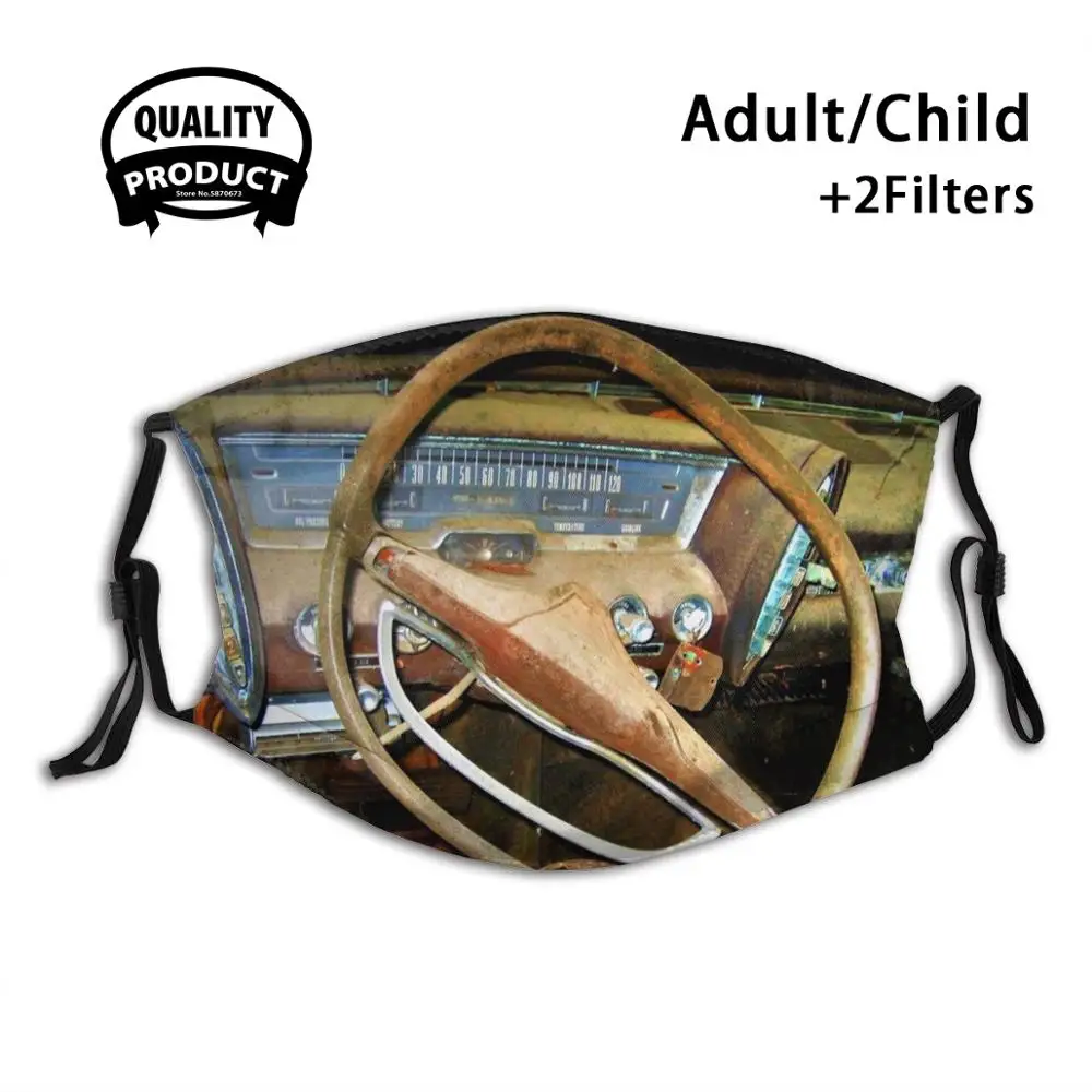 

Многоразовая маска для лица Forgotten, моющаяся маска для лица с фильтром, пылезащитные маски для лица для автомобилей, Chrysler, Imperial, авто, антикварный старинный автомобиль
