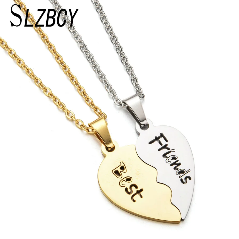 Цепочка с подвеской в виде сердца из нержавеющей стали | Украшения и аксессуары