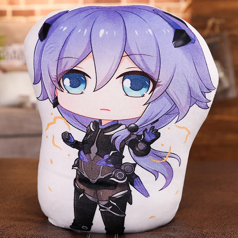 Игра Honkai Impact 3 плюшевая игрушка MmiHoYo Kiana Kaslana Райден МЭЙ модель куклы подушка
