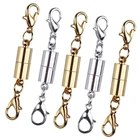 Магнитные застежки с карабином, 5 шт.лот, застежки для браслетов, ожерелий, соединители, магнитные застежки, фурнитура для изготовления ювелирных изделий своими руками