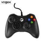 Проводной USB-геймпад Vogek для консоли Xbox 360, приемник для Microsoft XBOX 360, тонкий игровой джойстик для win7810