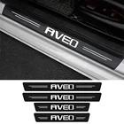 4 шт., задний порог автомобильной двери для Chevrolet Aveo T200 T250 T300 2021 -2004 седан, запчасти для хэтчбека, аксессуары для тюнинга моделей