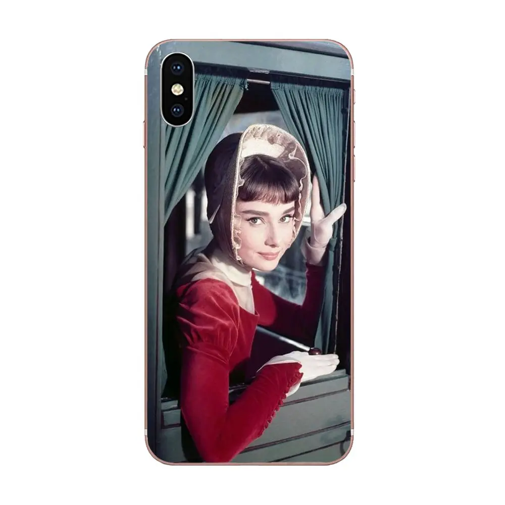 Чехол Одри Хепберн для Huawei Honor 4C 5A 5C 5X 6 6A 6X 7 7A 7C 7X 8 8C 8S 9 10 10i 20 20i Lite Pro