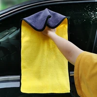car wash towel coral fleece car cleaning cloth auto beauty thick absorbent double sided towel dropshipping transmo