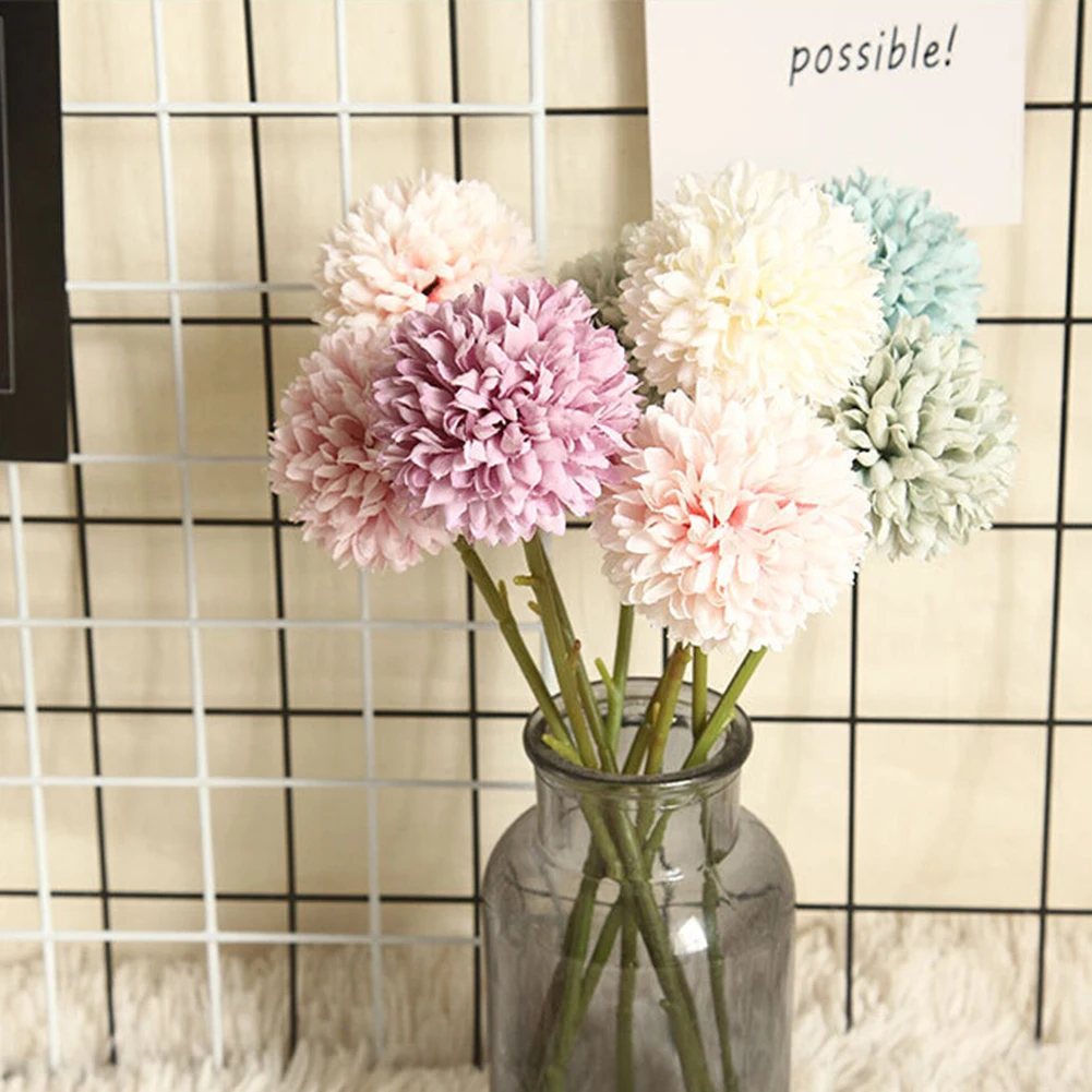 1 шт. реалистичные цветные искусственные Одуванчики Цветочная композиция не